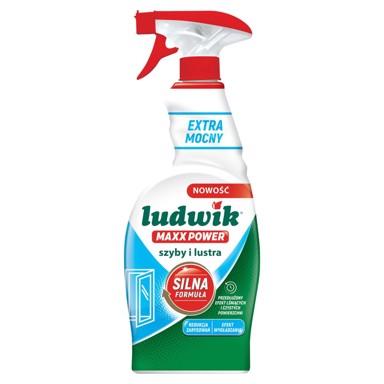 UNILEVER Ludwik MAXX Power sredstvo za čišćenje prozora i ogledala 750 ml, prozirno