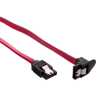 INLINE SATA kabel 27307W, 0,75 m, crveni