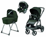 PEG PEREGO Dječja kolica Veloce Belvedere TC Lounge 3u1, modularni sustav, zelena