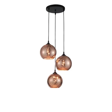 NOVA LUCE Visilica Blaze E27, IP20 NL8142681, bakar