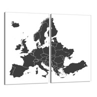 TMK Staklena zaštita za štednjak ili ploču za kuhanje iz dva dijela 30x52, karta