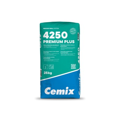 CEMIX Mort za zidanje 4250 Premium Plus 25 kg, bijela