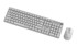 GEMBIRD Set miš i tipkovnica KBS-WMS-01-W-CYRL Silent key Pro Business, bežično, RU, bijela
