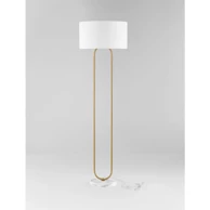 NOVA LUCE Podna svjetiljka MILENA E27 1 x 12 W bijelo-zlatna