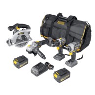 Set alata 18 V 2x4 Ah za 4 alata