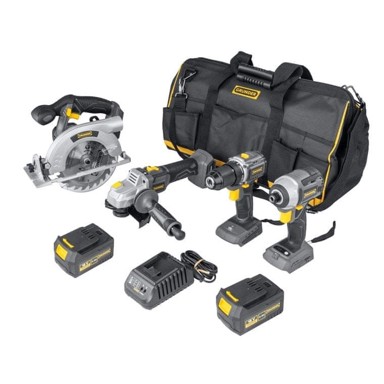 Set alata 18 V 2x4 Ah za 4 alata
