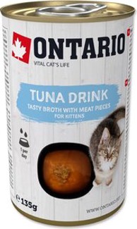 ONTARIO Hrana za mačiće Kitten 135 g, napitak s tunom
