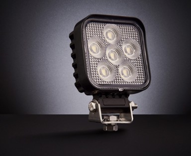 TT TECHNOLOGY LED radno svjetlo BLACK TT.13324, 24 W, kvadratno raspršeno
