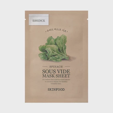 SKINFOOD Sheet maska Sous Vide Mask Sheet Kale 1 kom 22 ml