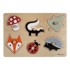 KINDSGUT Drvena reljefna puzzle (broj komada 6 kom) Forest