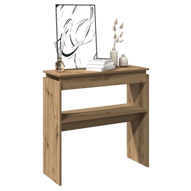 Konzolni stol Artisan hrast 102x30x80 cm izrađeno drvo