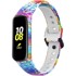 GS Silikonska narukvica za Samsung Galaxy Fit 2 SM-R220, šareni uzorak