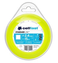CELLFAST Kvadratna struna za trimer 2,4 mm, 15 m, C 35-013