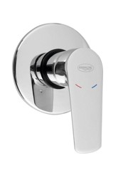 SAPHO LOTTA Ugradbena miješalica za tuš, 1 izlaz, krom