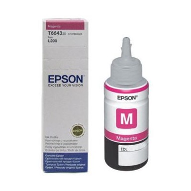 EPSON Tinta T6643, C13T66434A, magenta