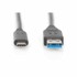 DIGITUS USB 3.1 A-C kabel 1 m, crni