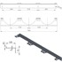 PROLINE Zidni nosač za plinske boce 250 mm 3 boce
