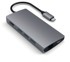 SATECHI Docking stanica ST-TCMA2M, USB-C, 3x USB-A, 1x USB-C, 1x HDMI, 1x ethernet, 1x microSD/SD, aluminij, sivi