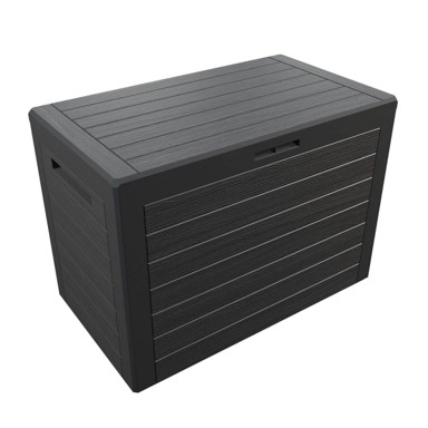 NORTHIX Vrtna kutija za pohranu, 190 L, 78 x 44 x 55 cm, antracit