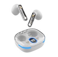 WHITE SHARK Slušalice GEB-TWS37 Hyperbeat, in-ear, bežične, Bluetooth, bijele
