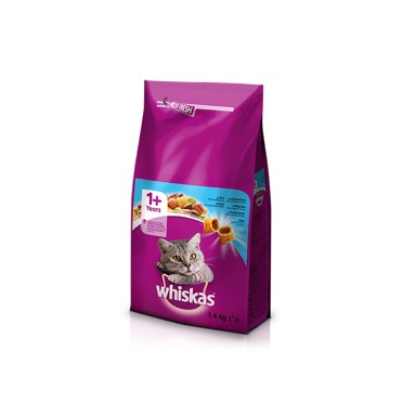 WHISKAS 1+ s tunom 1,4 kg