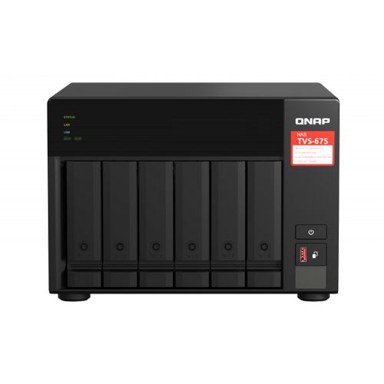QNAP NAS poslužitelj za 6 diskova, 8GB RAM, mreža 2.5GbE