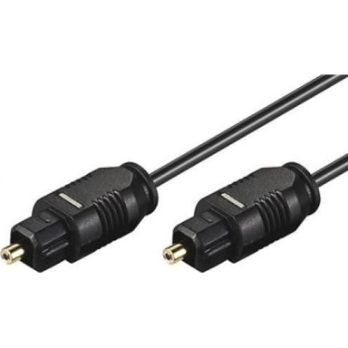 TECHLY Toslink audio kabel, 2 m, crni