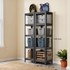 SONGMICS Polica s 5 polica, 37 x 37 x 150 cm, greige