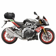 KRIEGA Set adaptera za Drypack Aprilia Tuono, crna