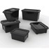 TEAM Probox Recycle QR spremnik 14 l od recikliranih materijala, crni