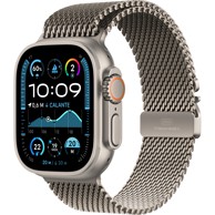 APPLE Pametni sat Ultra 2 GPS + Cellular 49mm, Natural Titanium kućište, Natural Titanium Milanese Loop - L