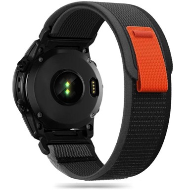 TECH-PROTECT Scount remen za Garmin Fenix 5 / 6 / 6 Pro / 7 / 8 47mm / E, black/orange