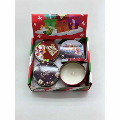 Svijeća mirisna 7.5 x 5 cm, 4 komada