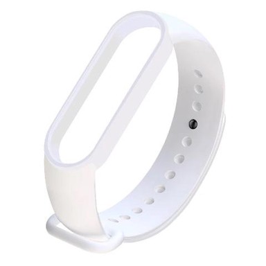 XIAOMI Remen za Mi Band 5/6, silikonski, bijela