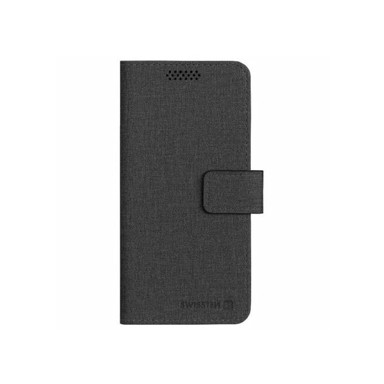 SWISSTEN Etui za mobitel preklopni, veličina XL, 158 x 80mm, tekstil, crna