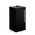 AGA Spremnik za pelete 36x36x52 cm, crni