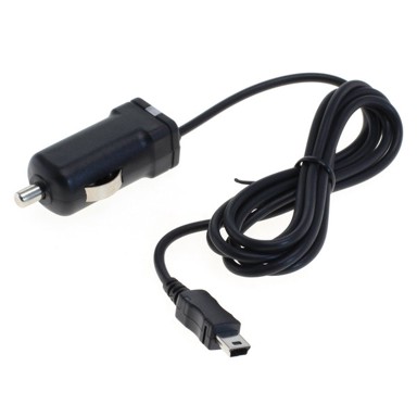 Auto punjač, Mini USB, 1 A, za upaljač