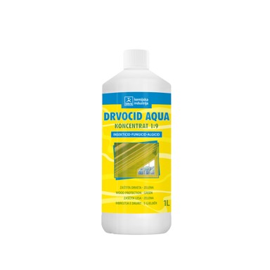 ISKRA Impregnacija za drvo Drvocid aqua koncentrat 1:9, 1 L, zeleni