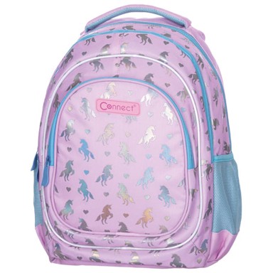 CONNECT Školski anatomski ruksak za laptop Unicorn's heart
