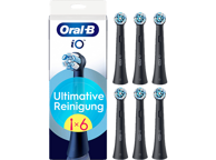 ORAL-B Zamjenske glave za četkicu za zube iO Ultimate Clean 6 kom, crna