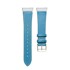 B-STRAP Leather Italy (Large) remen za Fitbit Charge 3 / 4, blue