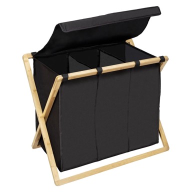 WENKO Tekstilna košara za rublje 93 l Ecori 