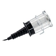 COMMEL Radioničko svjetlo, s metalnom košarom, 60W