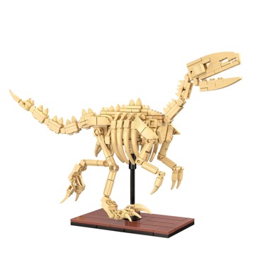 CADA Kocke za slaganje C59014W, fosil dinosaura Velociraptor