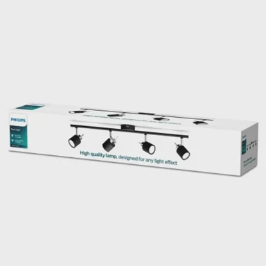 Reflektor, Meranti, 8719514465435, 4x35W, 230V, crna