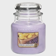 YANKEE CANDLE Mirisna svijeća Classic medium LEMON LAVENDER