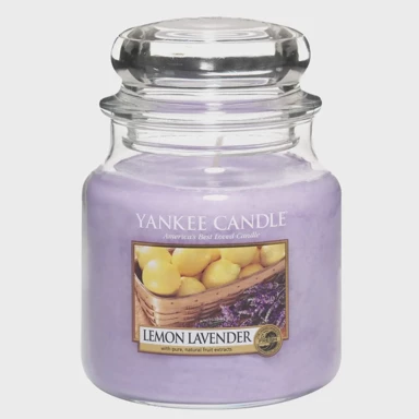 YANKEE CANDLE Mirisna svijeća Classic medium LEMON LAVENDER
