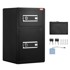 VEVOR Sigurnosna kutija SS-700SM 700x420x380 mm Crna