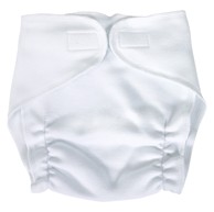 BUBABA BY FREEON Pelene za široko povijanje na čičak, bijela