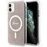 GUESS Maskica MagSafe za Apple iPhone 11, roza